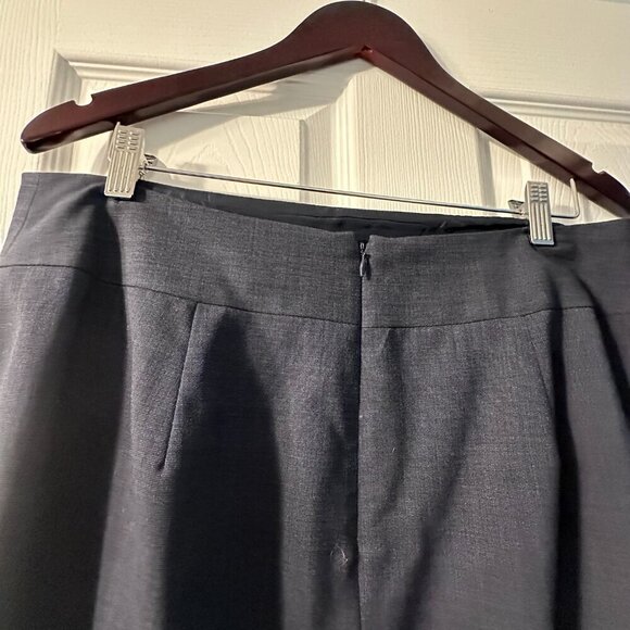 Banana Republic Navy Blue Suit Skirt Size 12 - Picture 4 of 6